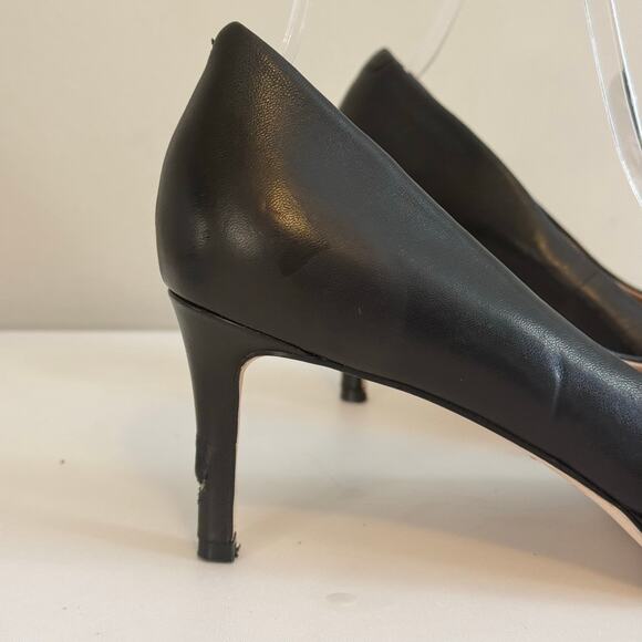 Corso Como Lara Pumps Womens 6.5M Black Leather Stiletto Heel Work Career Office - Picture 2 of 10